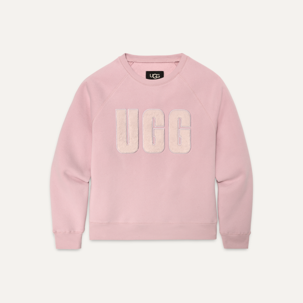 Women's Madeline Fuzzy Logo Crewneck